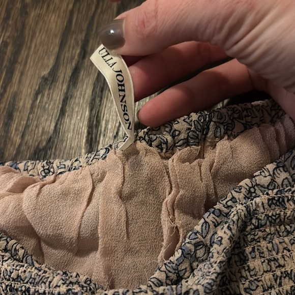 Ulla Johnson Bohemian Print Smocked Skirt - Multicolor - Picture 2 of 2